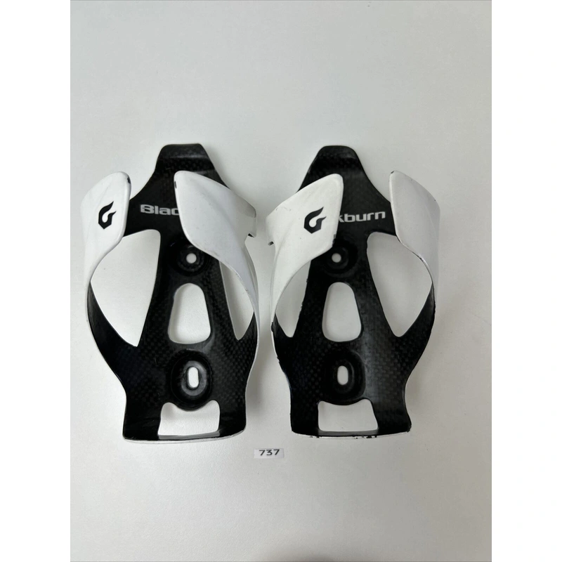 (2) Black Burn Carbon Water Bottle Cage